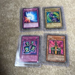 Vintage yugioh cards